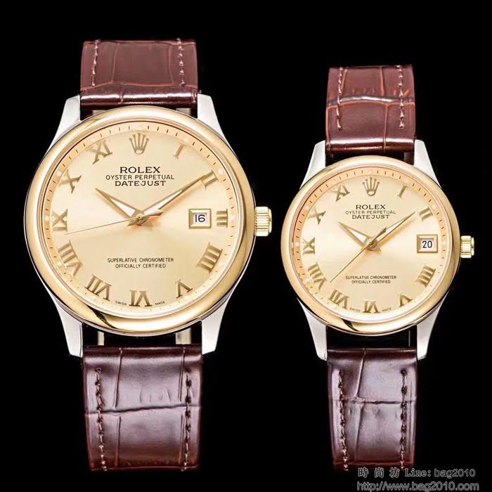 ROLEX勞力士 新品上市 2019新款 勞力士情侶腕表 簡約時尚大方 深度防水  wssb4866